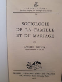Sociologie de la famille et du mariage