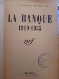 La Banque 1919-1935