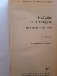 Histoire de l'Afrique des origines à nos jours
