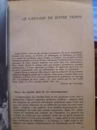 Un regard sur le cinéma