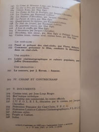 Un regard sur le cinéma