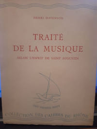 Traité de la musique selon l'esprit de Saint Augustin