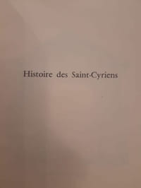 Histoire des Saint-Cyriens