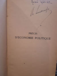 Précis d'économie politique