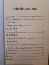 La gouvernance. Le rêve d'une harmonie sociale fondée sur le calcul