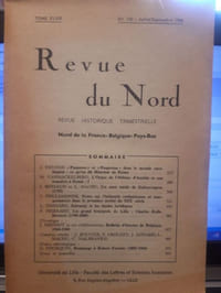 La revue du Nord Tome XLVIII