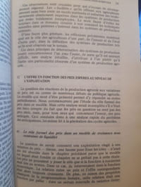 Economie de l'agriculture