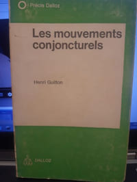Les mouvements conjoncturels