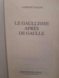Le Gaullisme après de Gaulle