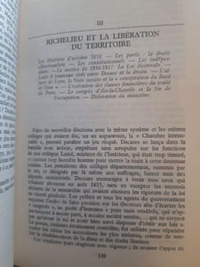 La restauration