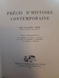 Précis d'histoire contemporaine