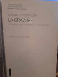 Comment regarder... La gravure ?