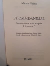L'homme-animal