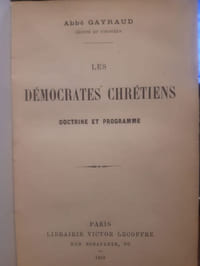 Les démocrates chrétiens