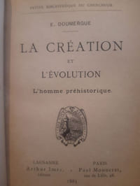 La création et l'évolution