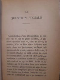 La question sociale