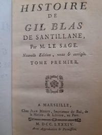 Histoire de Gil Blas de Santillane