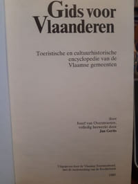 Gids voor Vlaanderen. Toeristische en cultuurhistorische encyclopedie van de Vlaamse gemeenten