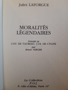 Moralités légendaires
