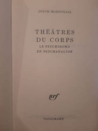 Théâtres du corps.