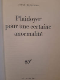 Plaidoyer pour une certaine anormalité