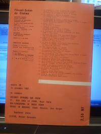 Avant-scène Cinéma #20