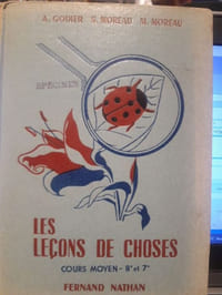 Les leçons de choses. Cours moyen - 8e et 7e. 