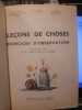 Les leçons de choses. Cours moyen - 8e et 7e. . Godier, A, Moreau, S, Moreau, M.