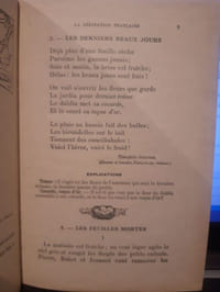 La récitation française à l'école. Cours élémentaire et classe de huitième