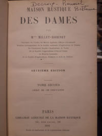 La maison rustique des Dames. Tome 2
