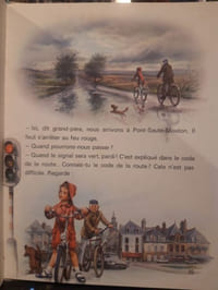 Martine fait de la bicyclette