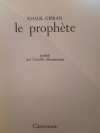 Le prophète