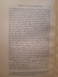 De la génération et de la corruption
