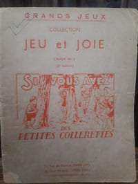 Jeu et Joie. Cahier numéro 5 (2e édition)