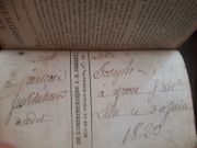 CINQ (Les) codes, précédés de la charte constitutionnelle. Edition nouvelle, conforme au Bulletin des lois, à laquelle on a ajouté le tarif des frais et défense en matières civile et criminelle, le tableau des distances des chefs-lieux de départements, et la loi sur l'abolition du divorce. Terminée par une table alphabétique générale des Matières. par Collectif. - Image 4