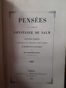 Pensées de la princesse Constance de Salm par Pongerville. - Image 3