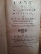L'art de la teinture des laines,et des étoffes de laines, en grand et petit teint. par Hellot, M. - Image 1
