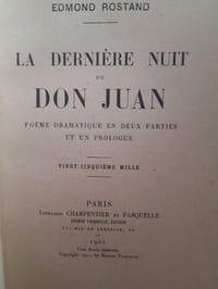 La dernière nuit de Don Juan