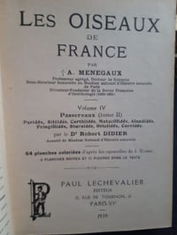 Les oiseaux de France