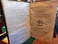 L'IIiade et l'Odyssée,  Homère Opus utrumque Homeri Iliados et Odysseae,diligenti opera Jcobi Micyll et Joachimi Camerari recognitum, suivi de Homeri Ulyssea una cum Dydimi autoris antiquissimi interpretatione.