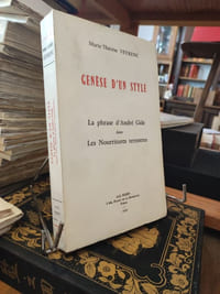Genèse d'un Style, La phrase d'André Gide dans Les Nourritures Terrestres