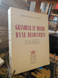 Grandeur et Misère d'une Découverte