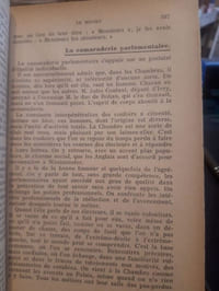 La révolution à refaire II : la profession parlementaire.