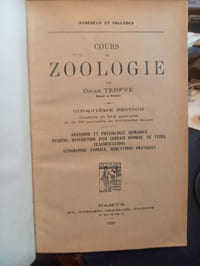 Cours de Zoologie