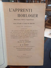 Guide Manuel de l'Apprenti Horloger