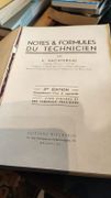 Notes et formules du technicien par Nachtergal, Arthur. - Image 2