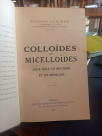 Colloides et Micelloides