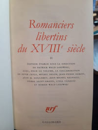 Romanciers libertins du XVIIIᵉ siècle (Tome 2)