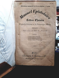 Manuel épistolaire ou lettres choisies de grands écrivains et de personnages célèbres