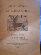 Le travail et l'épargne par La fontaine, Jean de. - Image 1